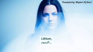 Evanescence  Lithium مترجمة [upl. by Dagna]