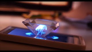 How To Cut Cd Case Easily amp Turn Your SmartPhone Into a 3D Hologram Projector Step By Step Tutorial [upl. by Ovatsug996]