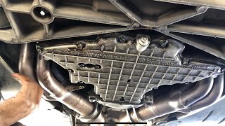 C5 Corvette oil change and lower oil pan gasket replacement [upl. by Notgnihsaw]