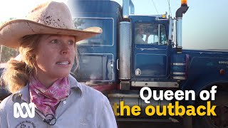 The roving cattlemustering queen of the outback 🤠🐮  Landlife  ABC Australia [upl. by Ikkaj500]