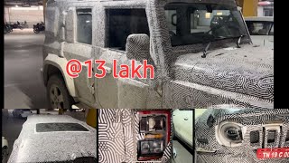 New Mahindra thar 5 door 2024  thar 5 door exclusive video fully revealed  13 lakh [upl. by Beth339]