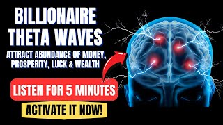 Theta Waves Money Manifestation  Attract Abundance of Money Prosperity Luck amp Wealth [upl. by Lorianne429]