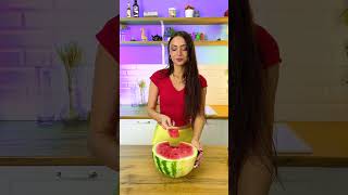 MOM MAKES HEALTHY WATERMELON ICE CREAM 🍉😋 Genius Hack shorts [upl. by Ocir]