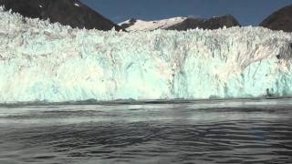 Glacier Calving quotShooterquot Up welling 2010 [upl. by Asiilanna450]