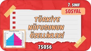 Türkiye Nüfusunun Özellikleri 📕 tonguçCUP 2Sezon  7SOS6 2024 [upl. by Wehrle]