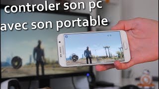 CONTRÔLER SON PC AVEC SON PORTABLE  Remotr [upl. by Peednas]