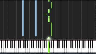 HOW TO PLAY quotBattle Scarsquot  Guy Sebastian ft Lupe Fiasco  EASY Piano Tutorial Synthesia [upl. by Bolen]