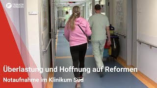 Notaufnahme im Klinikum Süd Überlastung und Hoffnung auf Reformen [upl. by Abbub]