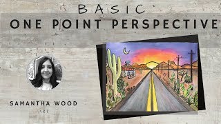 Basic One Point Perspective [upl. by Kahl]