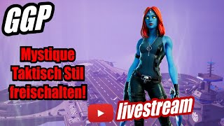 Mystique Taktisch Stil freischalten  Marvel und Halloween Skin Contest  Fortnite Live [upl. by Dallis868]