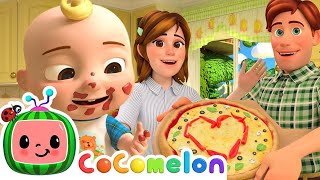 Pizza Song  CoComelon  Sing Along  Nursery Rhymes and Songs for Kids [upl. by Winou]