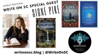 Write On SC Author Interview with Signe Pike [upl. by Rosalind]