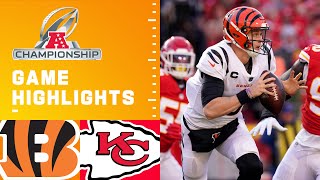 Bengals Top Plays vs Chiefs  AFC Championship Game [upl. by Janifer]