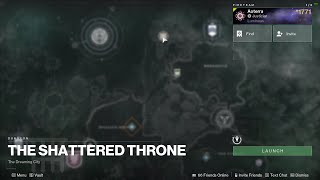 Shattered Throne Solo Speeds [upl. by Notslar]