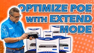 Extend Mode PoE Switch Line [upl. by Emmalee]