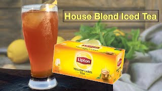 HOW TO MAKE HOUSE BLEND ICED TEA  EASYWAY [upl. by Atnek]