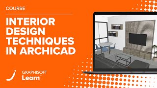 Interior Design Techniques in Archicad [upl. by Harutek]