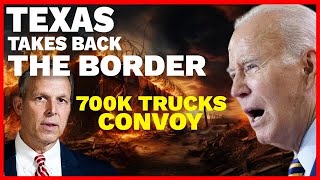 JUST NOW TEXAS RESPONDS to BIDEN  GOV ABBOTT NO Federal Agents  Texas Border Crisis Convoy [upl. by Sparke]