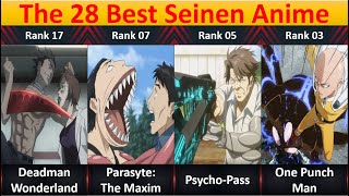 Ranked The 28 Best Seinen Anime Of All Time [upl. by Pilar]