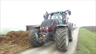 Valtra T234 V und Jeantil Kompostwender [upl. by Yesoj]