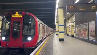 London Underground trains at Aldgate East [upl. by Trevor]