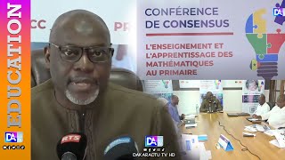 ÉducationPerformance en mathématiques  Dakar va abriter la 1ere conférence de consensus en Afriq [upl. by Esil704]