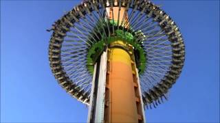 Kings Dominion Drop Tower  Off Ride POV  May 9 2015 [upl. by Root]