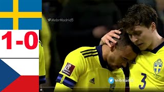 Sweden VS Czech Republic 10 Extended Extended Highlights amp All Goals 2022  Robin Quaison goal [upl. by Kauslick715]