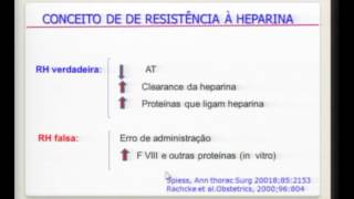 Síndrome de Resistência à Heparina quando suspeitar e como tratar [upl. by Ahsoym]