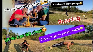 First time piro chauchau challenge😍mukbang🥰ani panishment game kta haru snga ramailo vayo😊G10 vlog❤️ [upl. by Lenora]