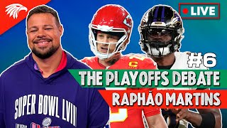 NFL Prévia SEMANA 1 Primetimes ft RAPHÃO The Playoffs Debate 6 [upl. by Dnamron]