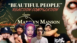 Marilyn Manson “Beautiful People” — Reaction Mashup [upl. by Otnas321]