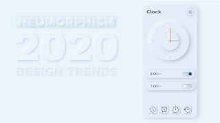 Easy Soft UINeumorphism  Adobe Ai Tutorial 2020  Neumorphism Effect  Illustrator tutorial [upl. by Arri]