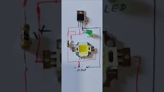 LED Flasher circuit diagram electronic shortsfeed [upl. by Konrad]