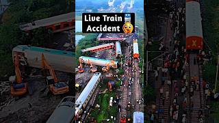 Indian live Train Accident accident shorts [upl. by Gilpin]