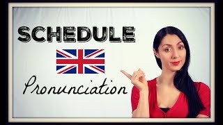 How to Pronounce SCHEDULE  Learn BRITISH ENGLISH PRONUNCIATION [upl. by Annauj65]