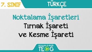 Noktalama İşaretleri  Tırnak İşareti ve Kesme İşareti [upl. by Imim]