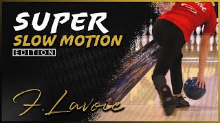 Francois Lavoie Super Slow Motion Bowling Release So Smooth [upl. by Carpenter]