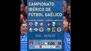 Campionato Ibérico de fútbol gaélico 2023 [upl. by Iinde]