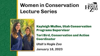 Women in Wildlife Conservation Utahs Hogle Zoo [upl. by Kakalina]