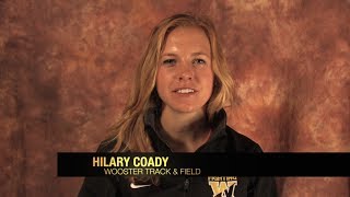 Wooster Heptathlete Hilary Coady [upl. by Lydell]