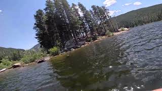 Monarch Lake Paddle Boarding 4K 4K [upl. by Dorolice]