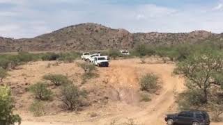 RAW VIDEO Border Patrol agent shot near Arivaca [upl. by Elianora627]