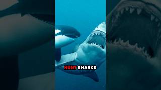 Why Sharks are SCARED of Killer Whales shorts [upl. by Mixie]