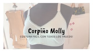 🔥Todos los secretos para coser el corpiño molly ✂ [upl. by Anaitat]