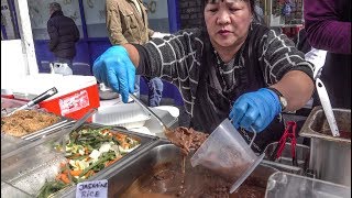 Philippines Grill Chicken Adobo Steaks and Fried Rice London Street Food [upl. by Sutsuj604]