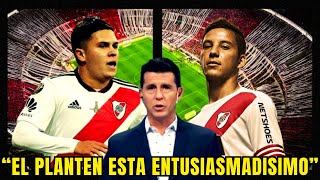 CASTILLO quotGALLARDO QUIERE A DRIUSSI Y A JUANFER COMO REFUERZOS PARA RIVER 2024quot [upl. by Esra]