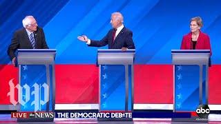 Democrats call out Democrats not Trump in third debate [upl. by Terrene]