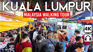 KUALA LUMPUR Malaysia 🇲🇾 Nightlife Bukit Bintang 2024 4K Walking Tour [upl. by Leuqcar]