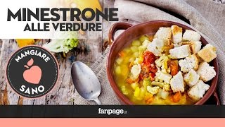 Video ricetta Minestrone di verdure [upl. by Yanffit]